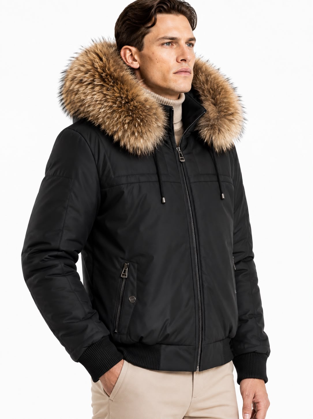 LIAM Leather Bomber Jacket-thumbmail-3