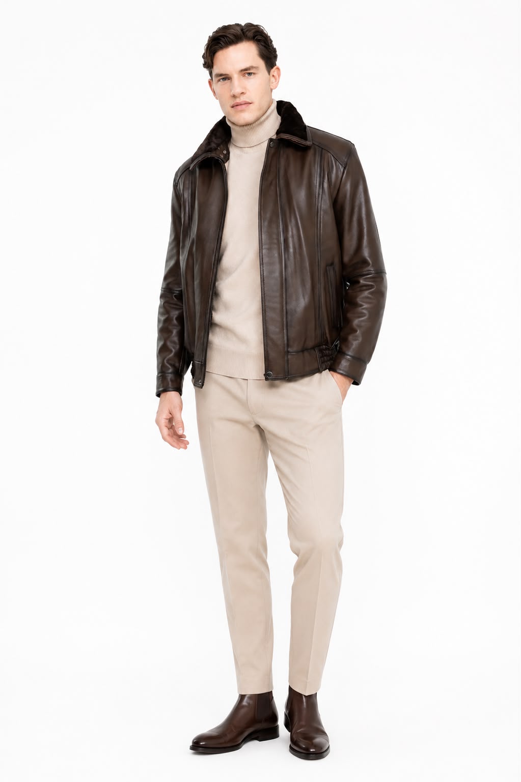 DAVID WITH REMOVABLE SHEARLING COLLAR-thumbmail-5