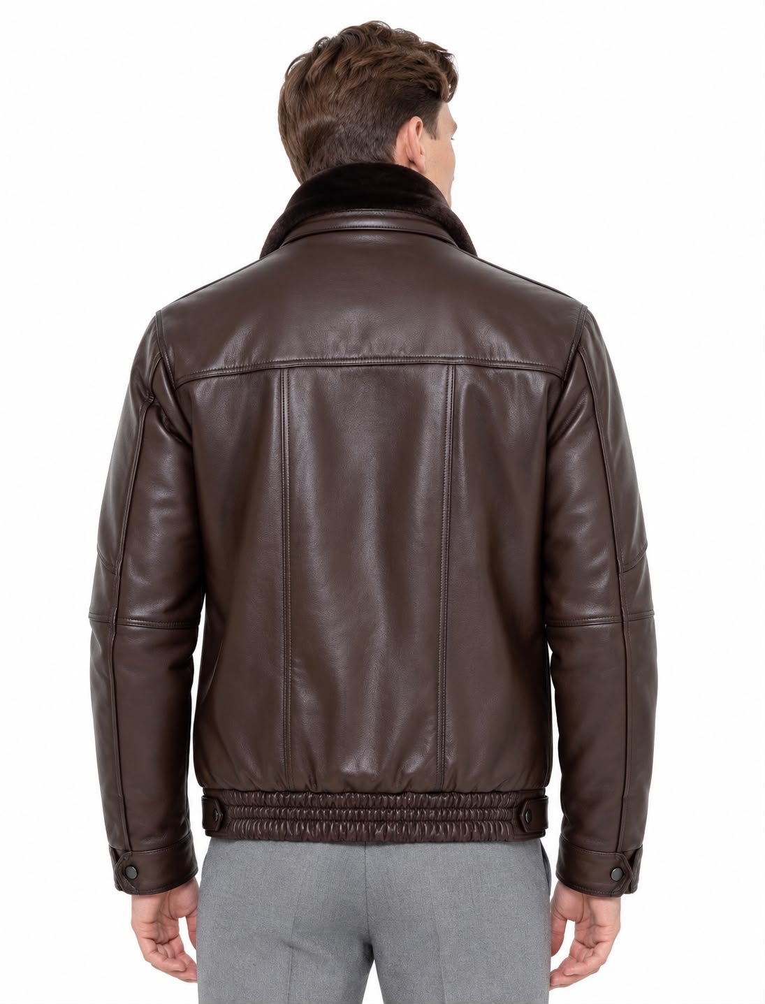 DAVID WITH REMOVABLE SHEARLING COLLAR