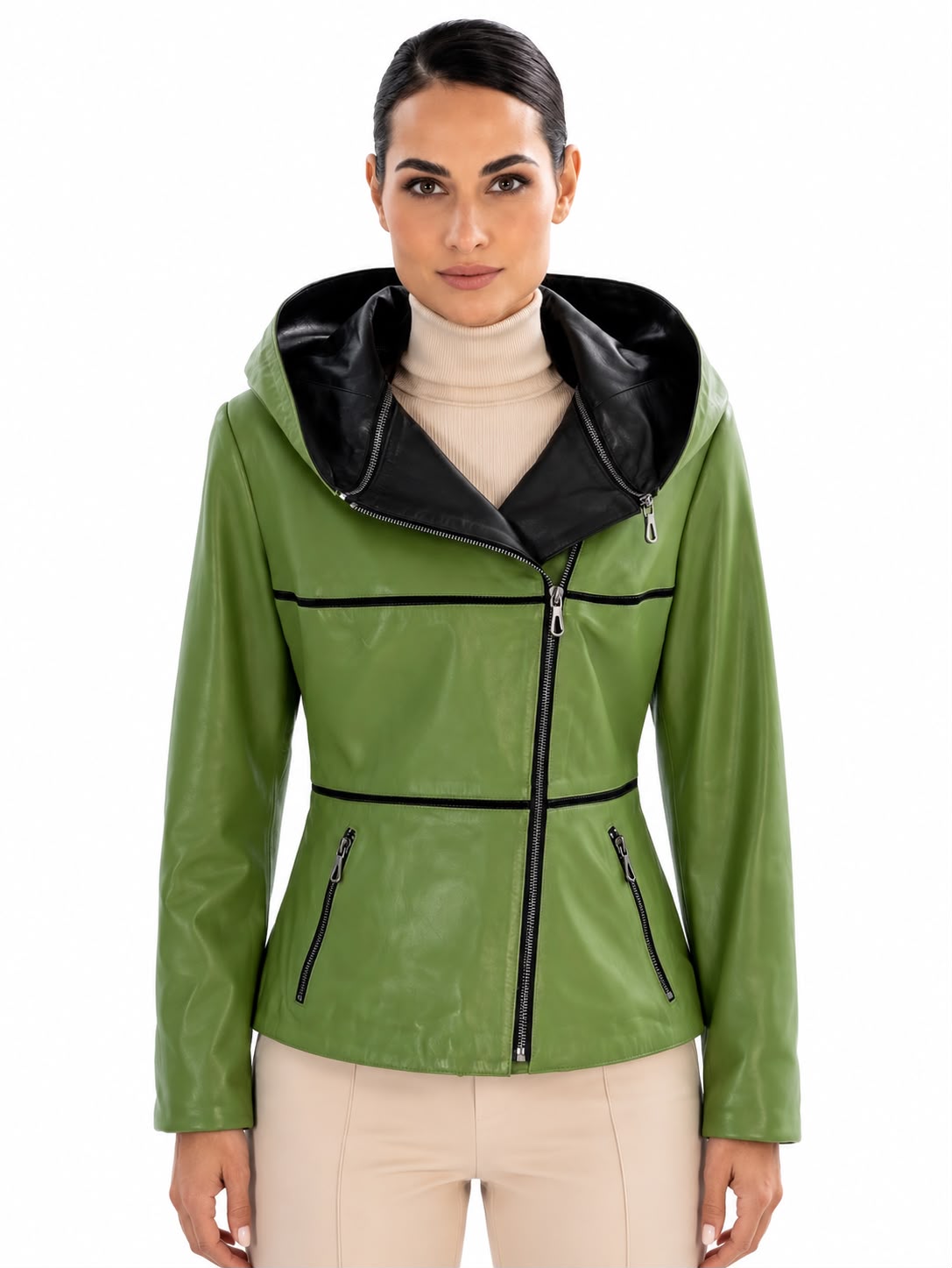 ANGELIQUE Leather Jacket