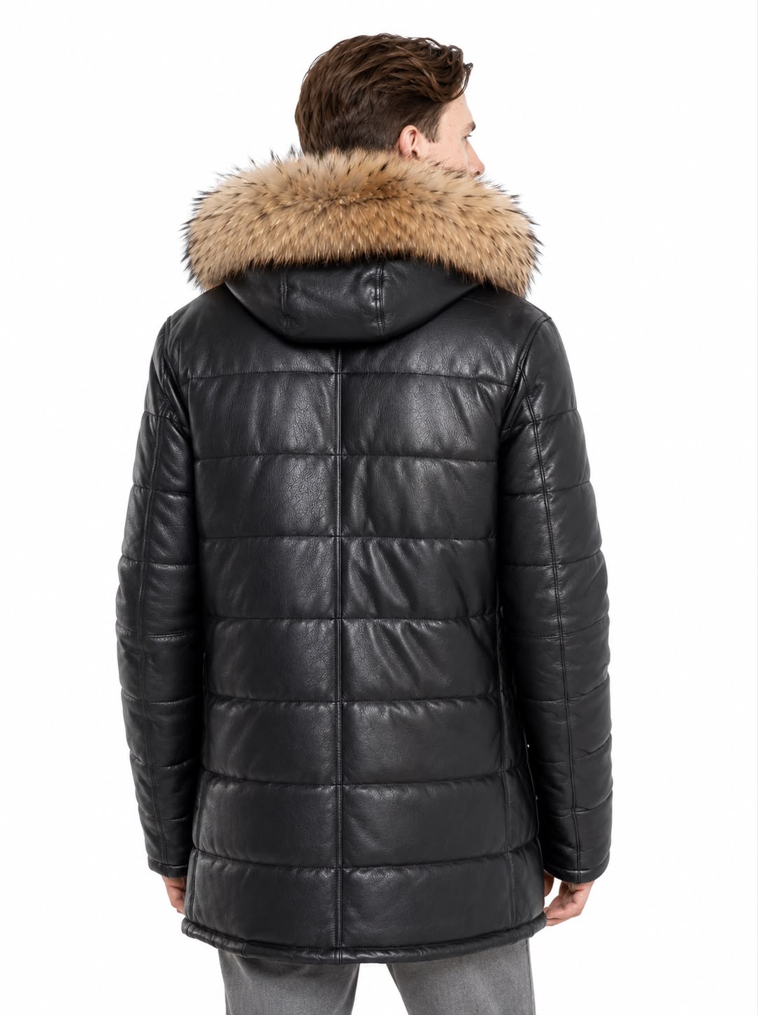 RYAN MEN'S HERITAGE MID-LENGTH QUILTED DOWN PUFFER-thumbmail-3