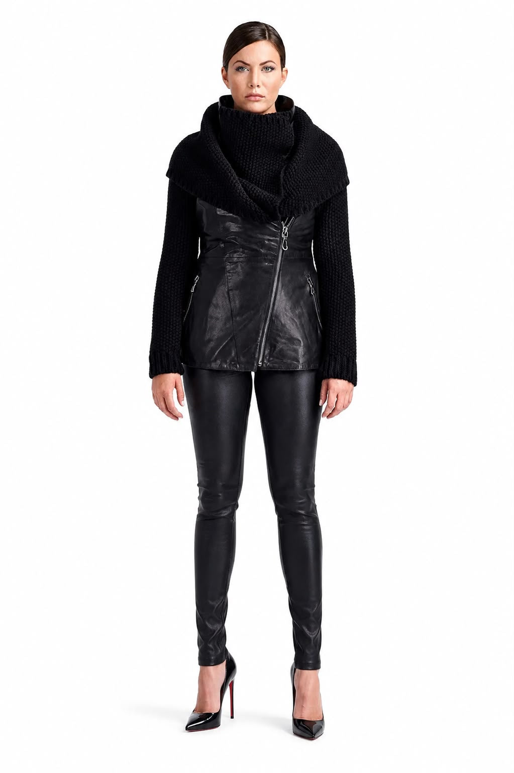 Ivory Leather Jacket-thumbmail-3