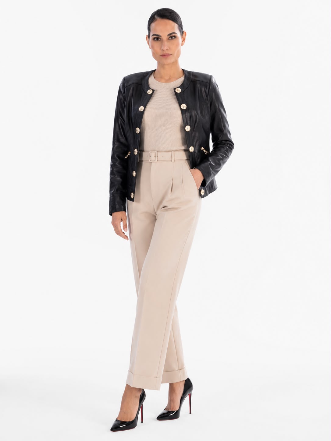 Lucia Leather jacket