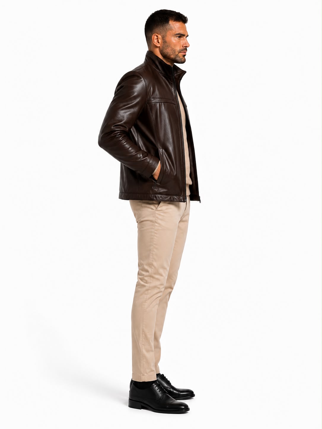 STEPHANE MEN'S PREMIUM GENUINE LEATHER JACKET-thumbmail-4