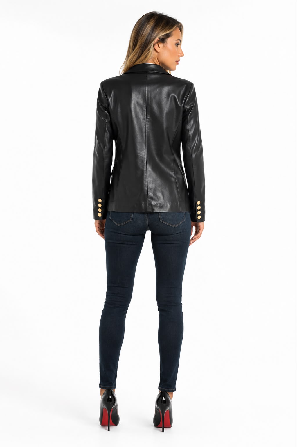 Francesca Leather Blazer-thumbmail-4