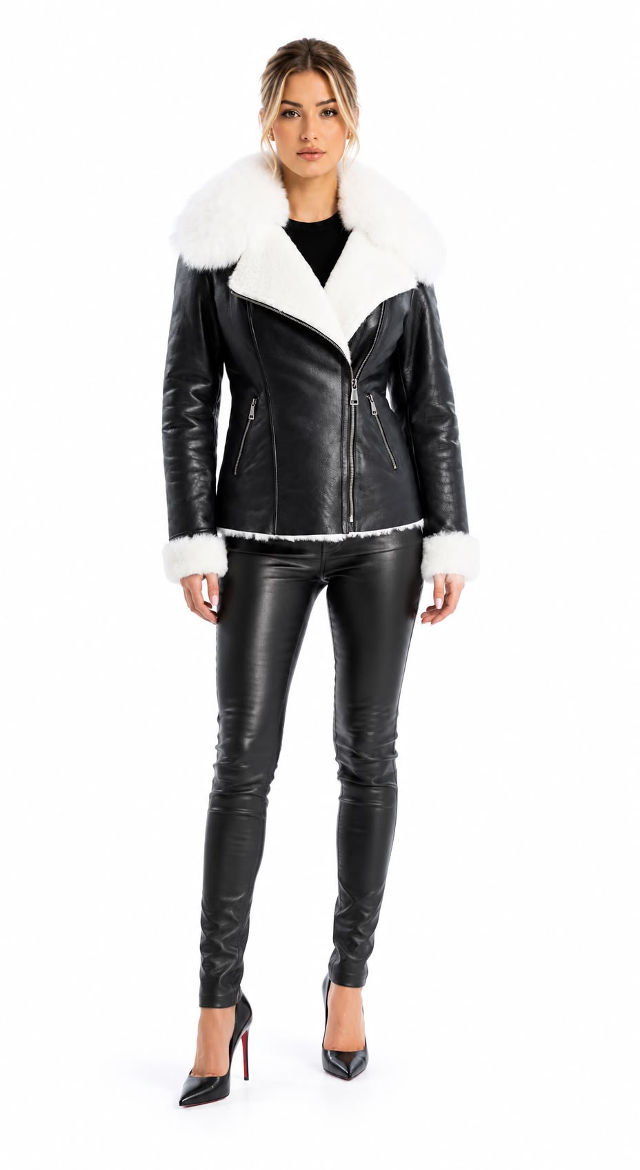 Alicya Real Shearling -Fox Jacket-thumbmail-3