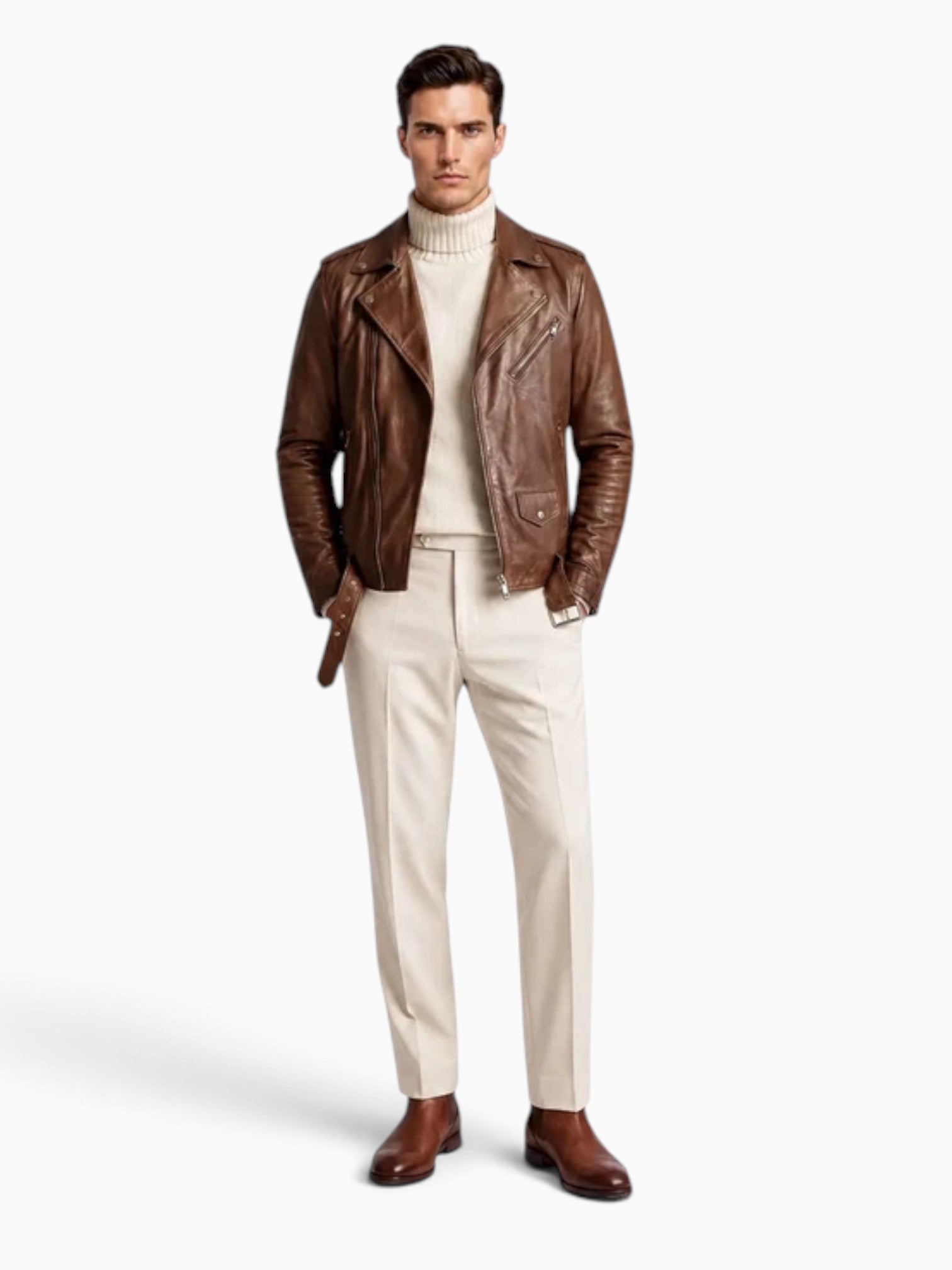 AMIRI BIKER LEATHER JACKET