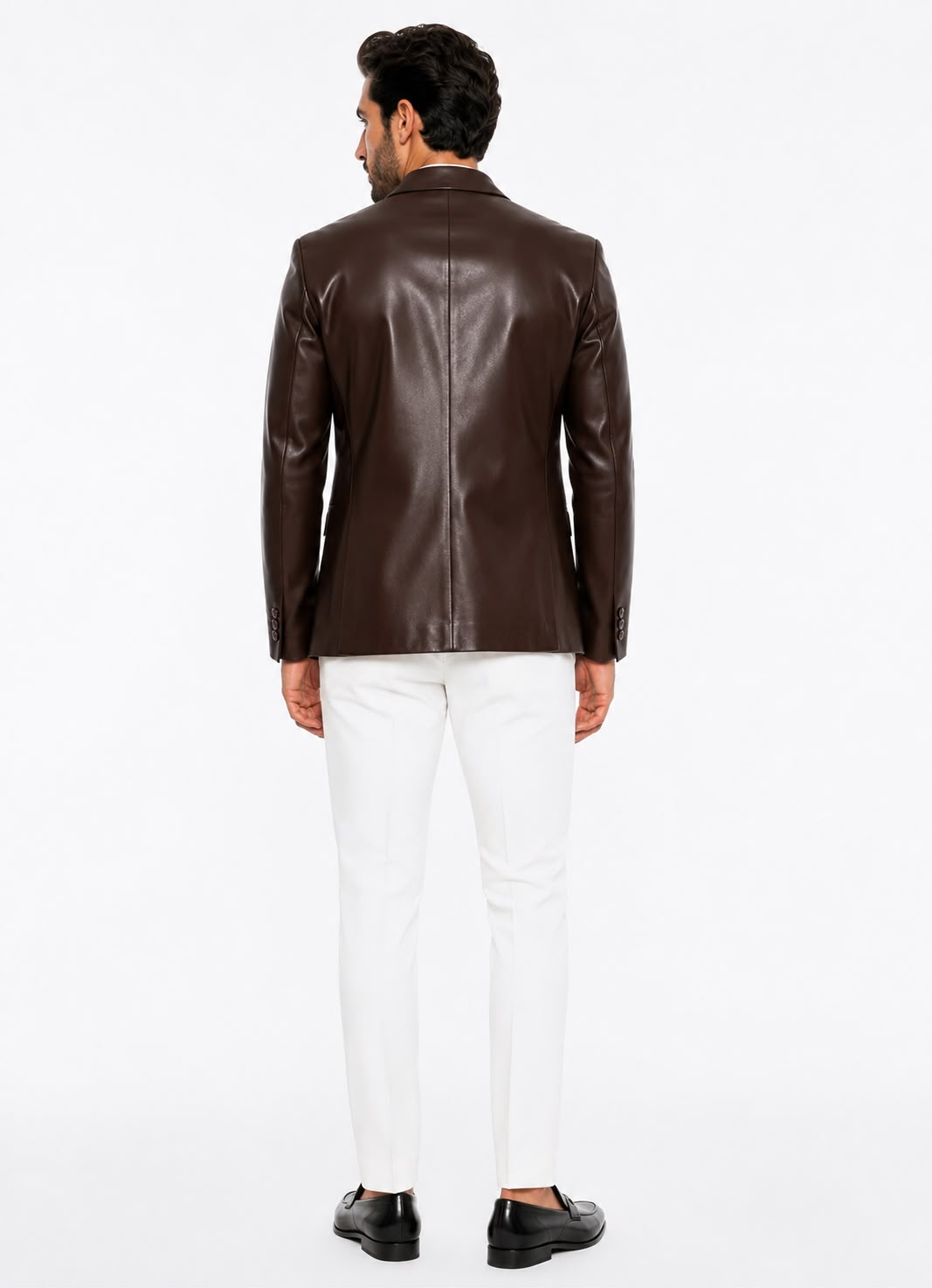 Angelo Leather Blazer
