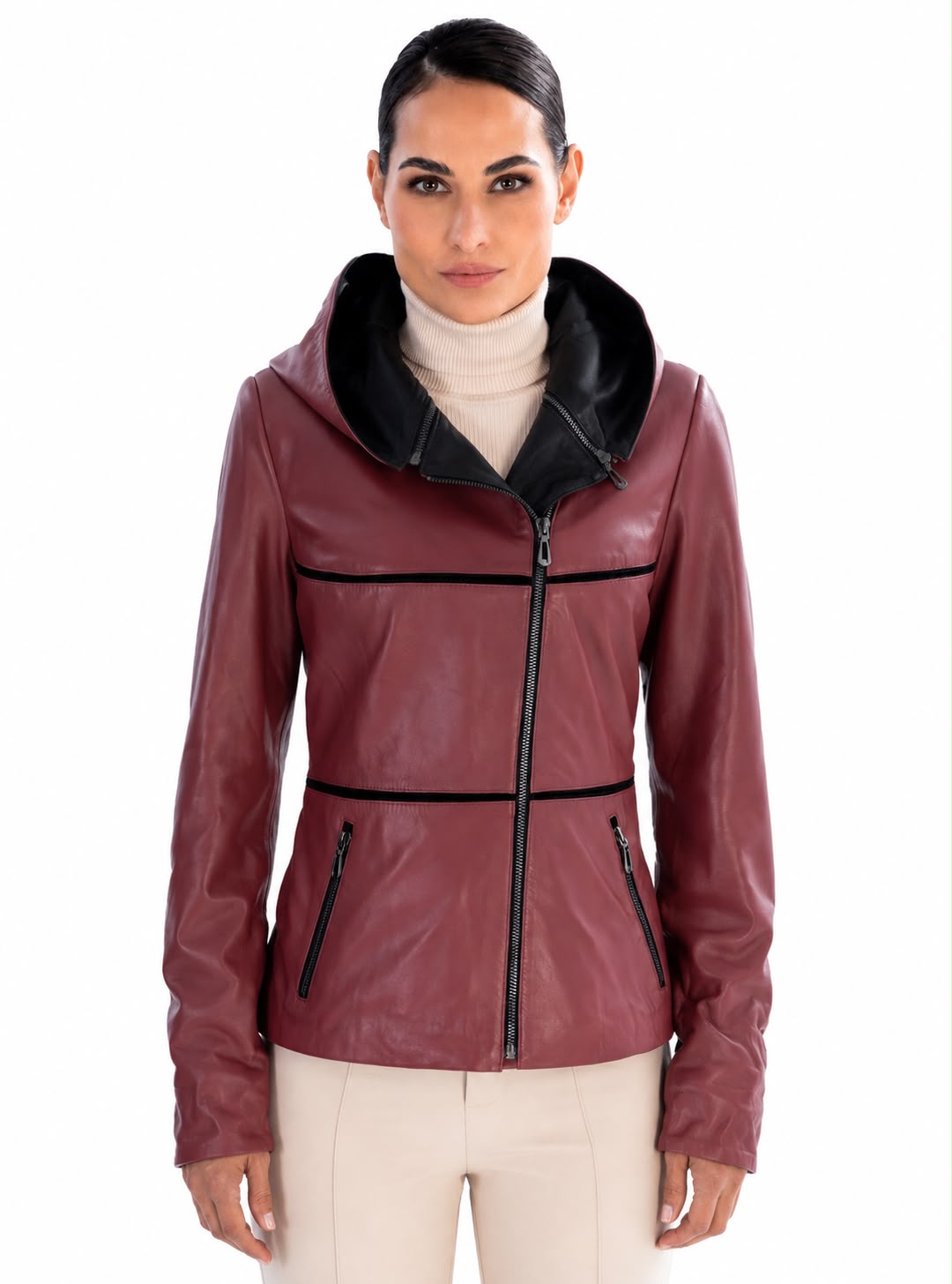 ANGELIQUE Leather Jacket