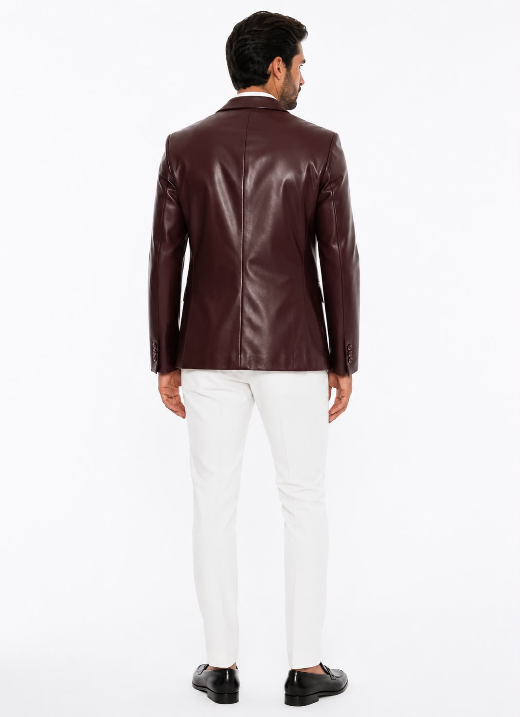 Angelo Leather Blazer