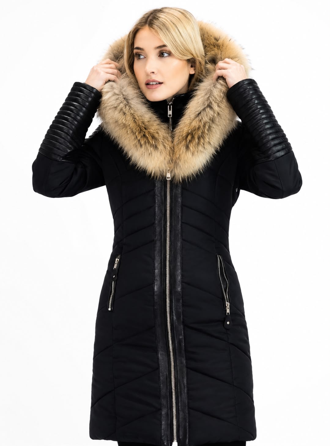 Hailey Parka With  Natural Fur