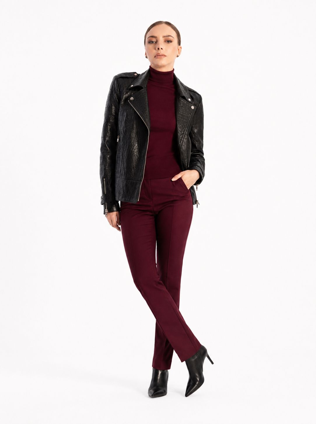 Glory leather Biker jacket-thumbmail-3