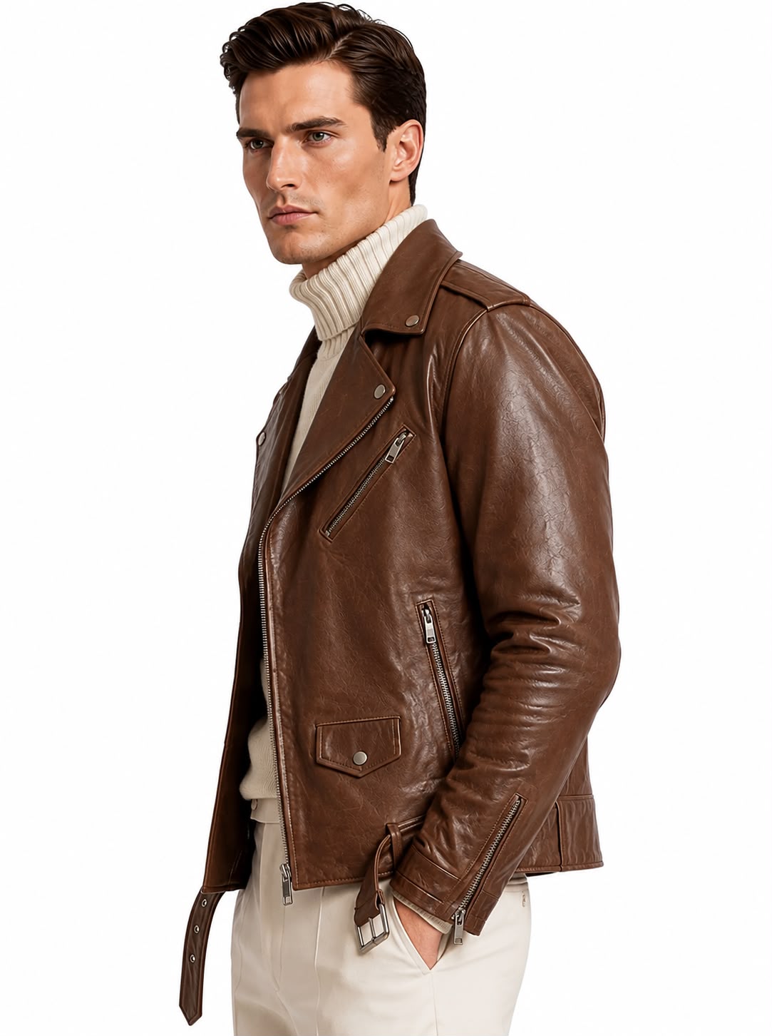 AMIRI BIKER LEATHER JACKET
