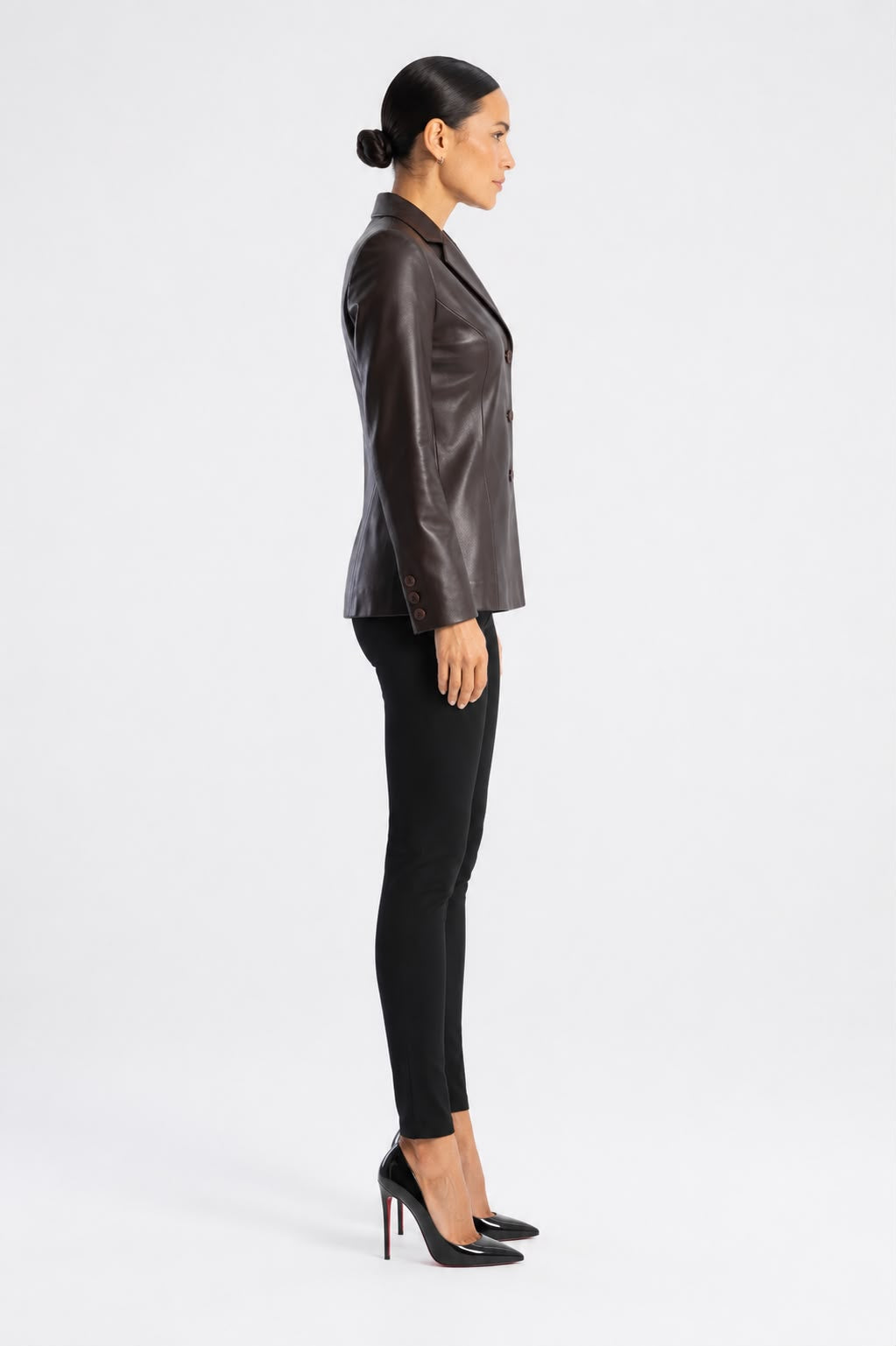Daniela Leather Blazer-thumbmail-3