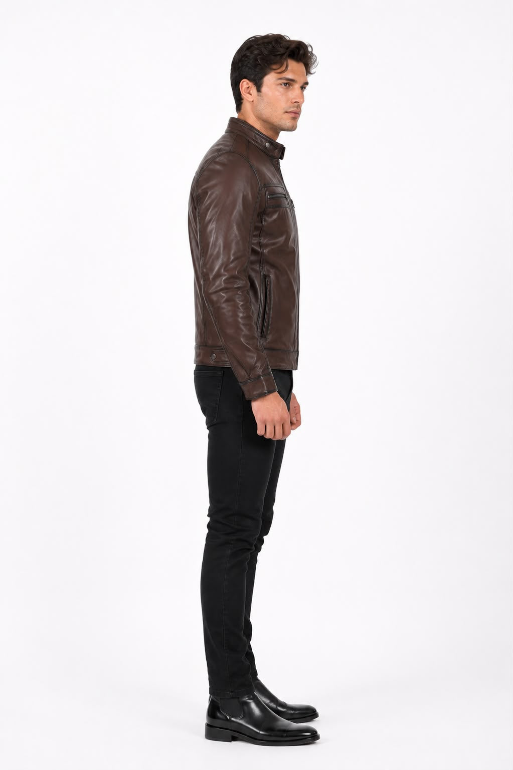 Loukas  Biker Leather Jacket-thumbmail-3