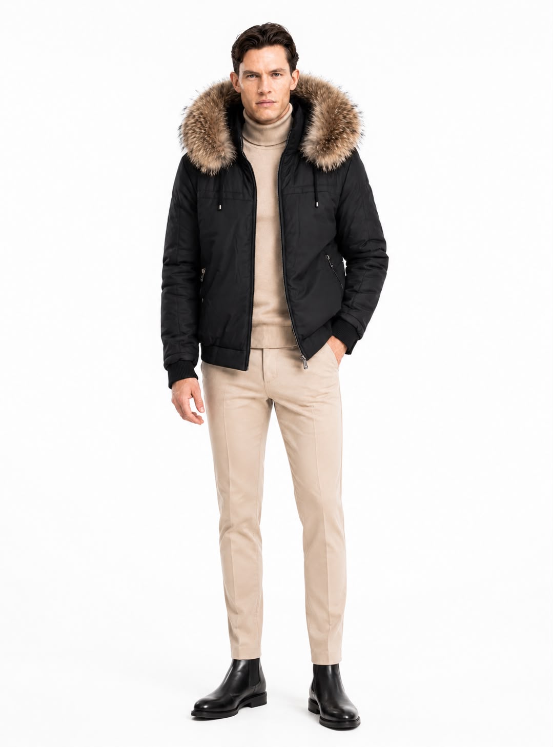 LIAM Leather Bomber Jacket-thumbmail-5