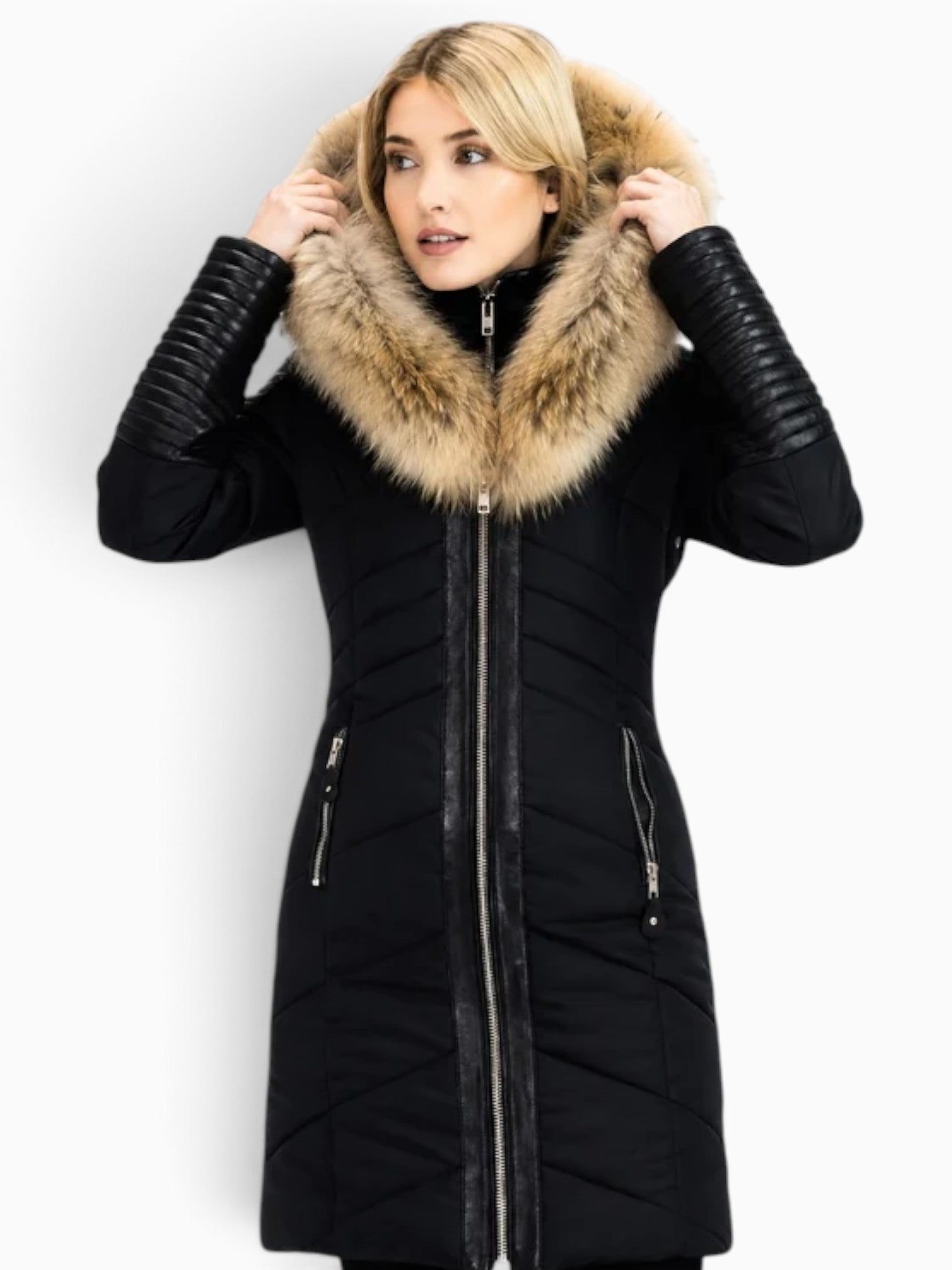 Hailey Parka With  Natural Fur
