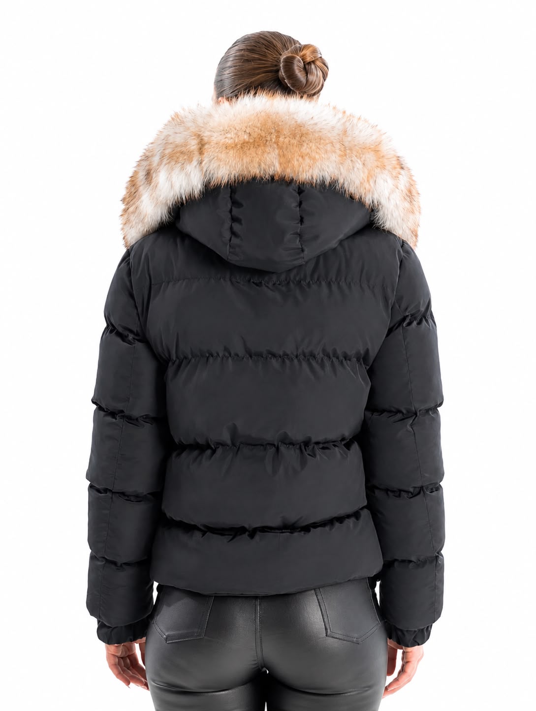 Eddy Down Puffer With Removable Natural Fur
