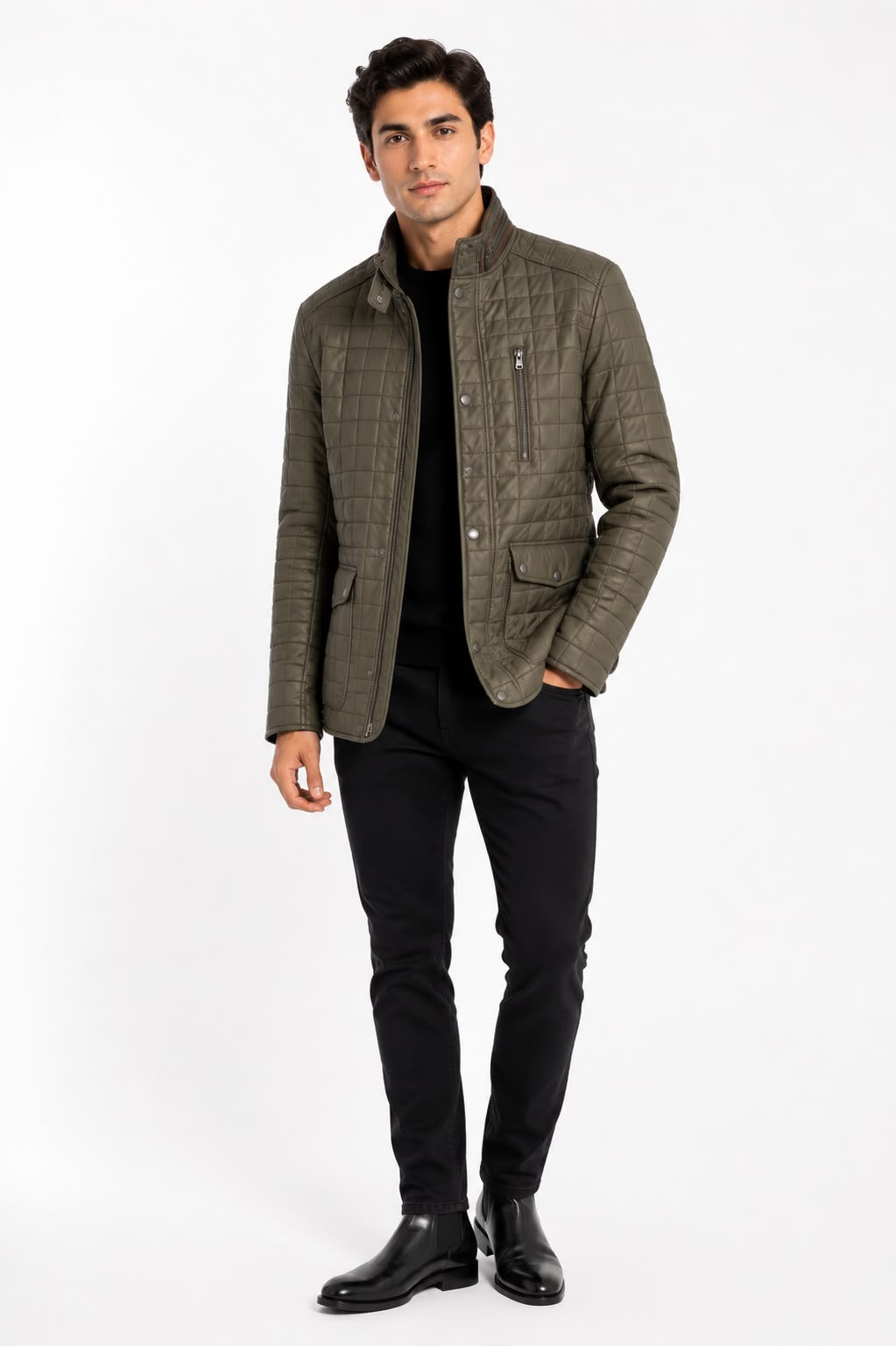 Bryan leather jacket