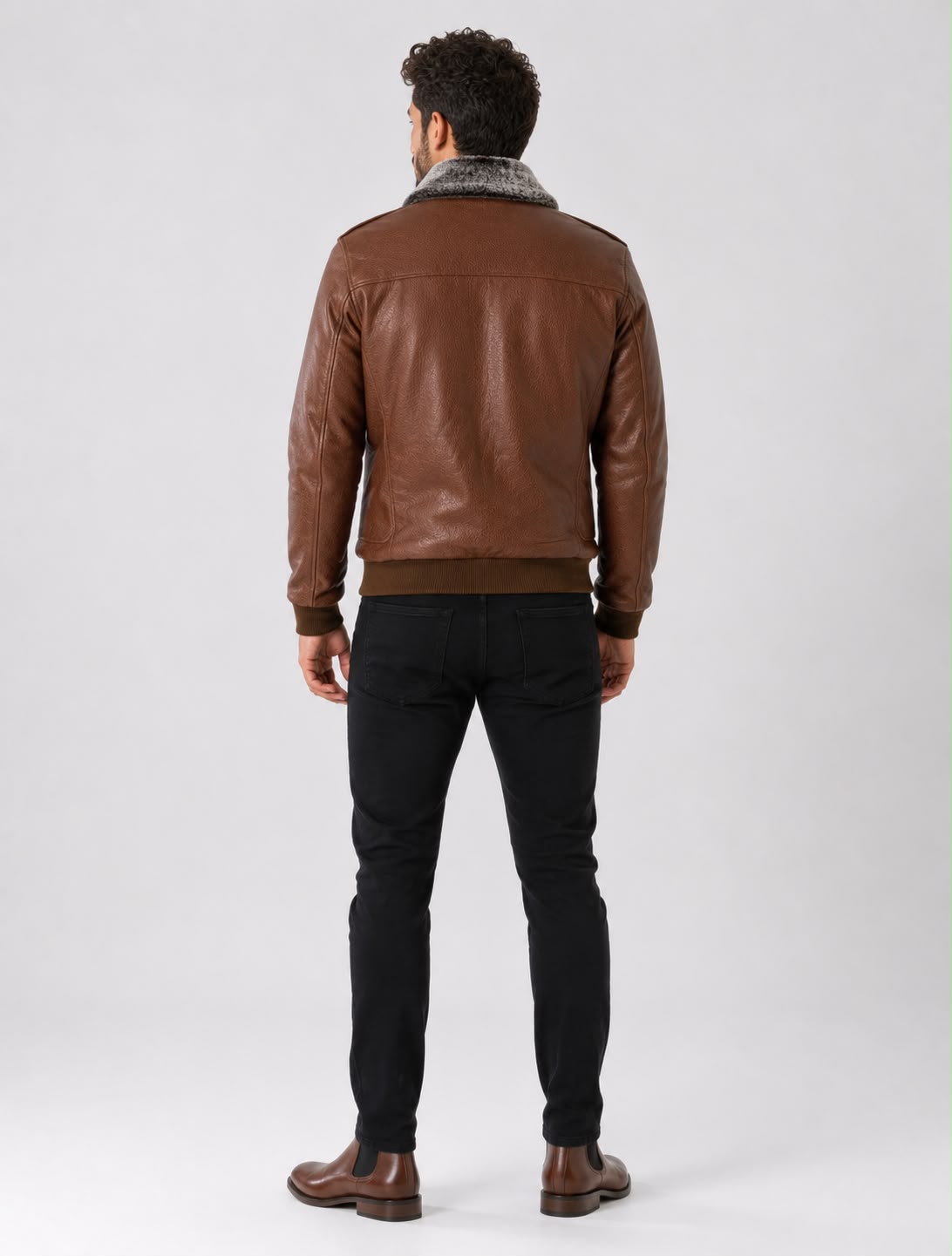 Wilder Aviator Leather Jacket-thumbmail-4