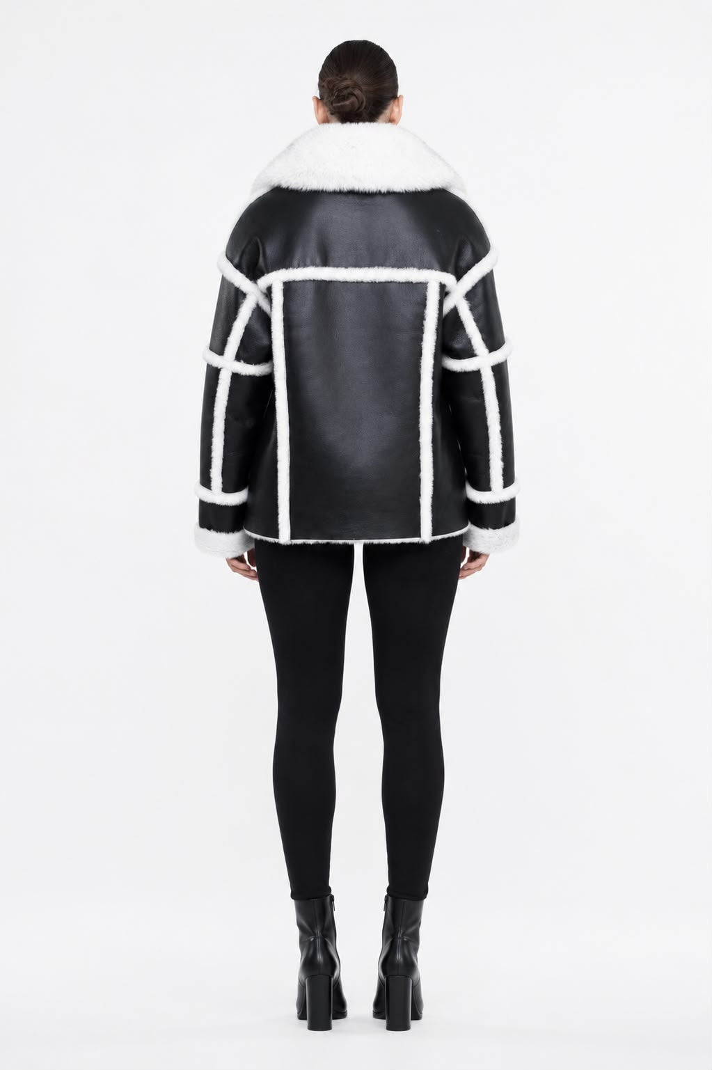 Eliana Leather Shearling White Fur-thumbmail-5