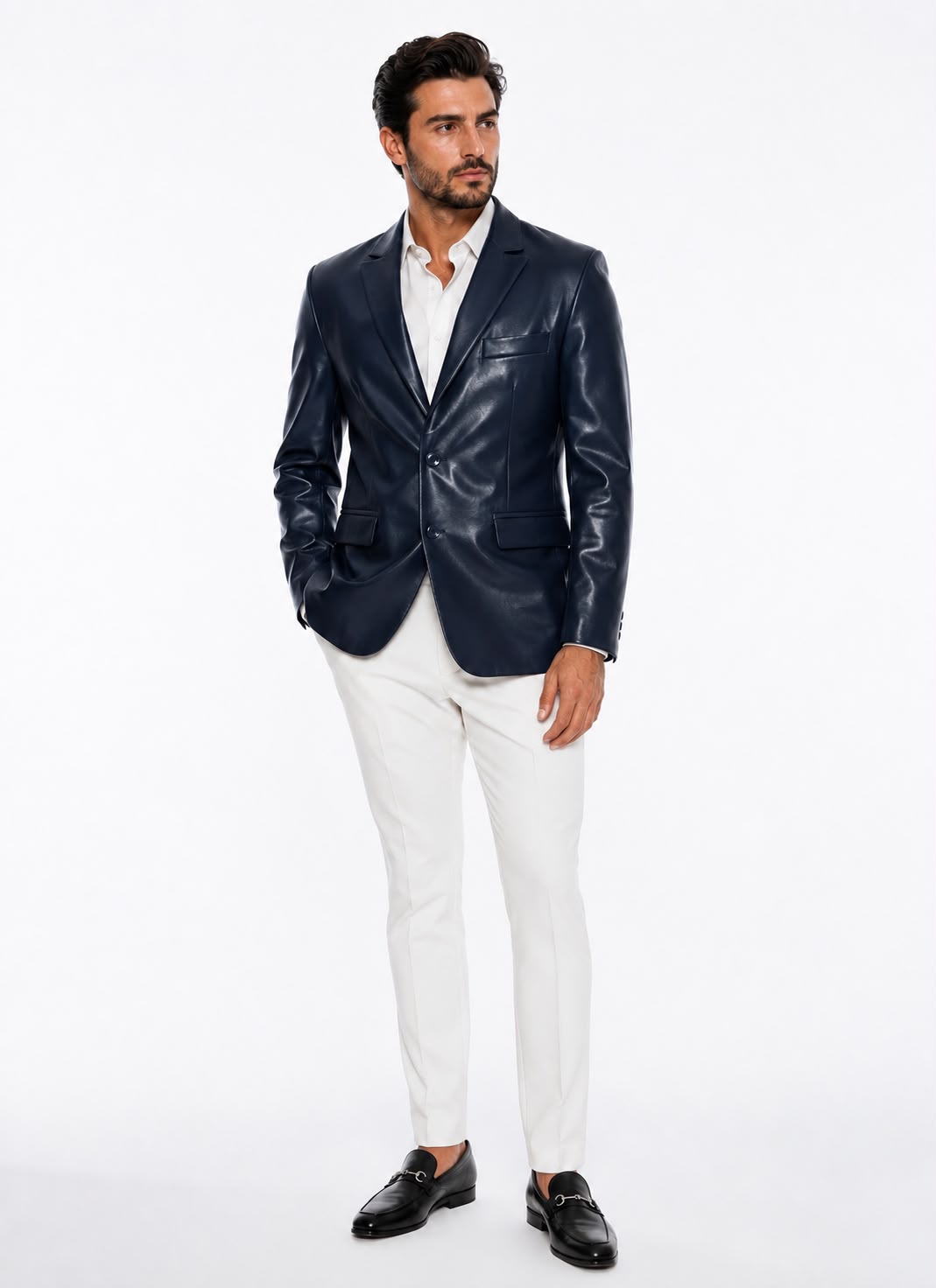 Angelo Leather Blazer-thumbmail-1