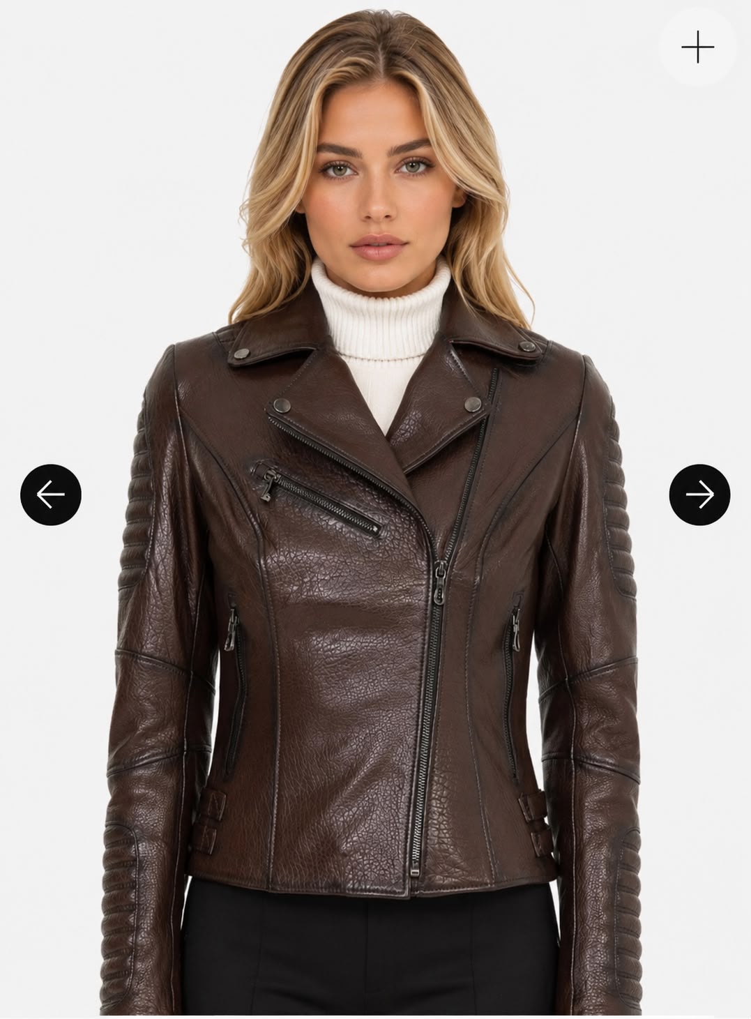 Sienna BIKER LEATHER JACKET