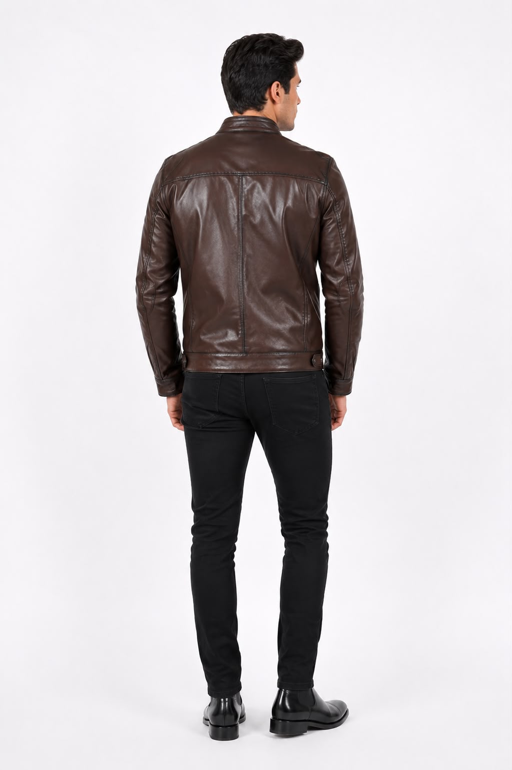 Loukas  Biker Leather Jacket