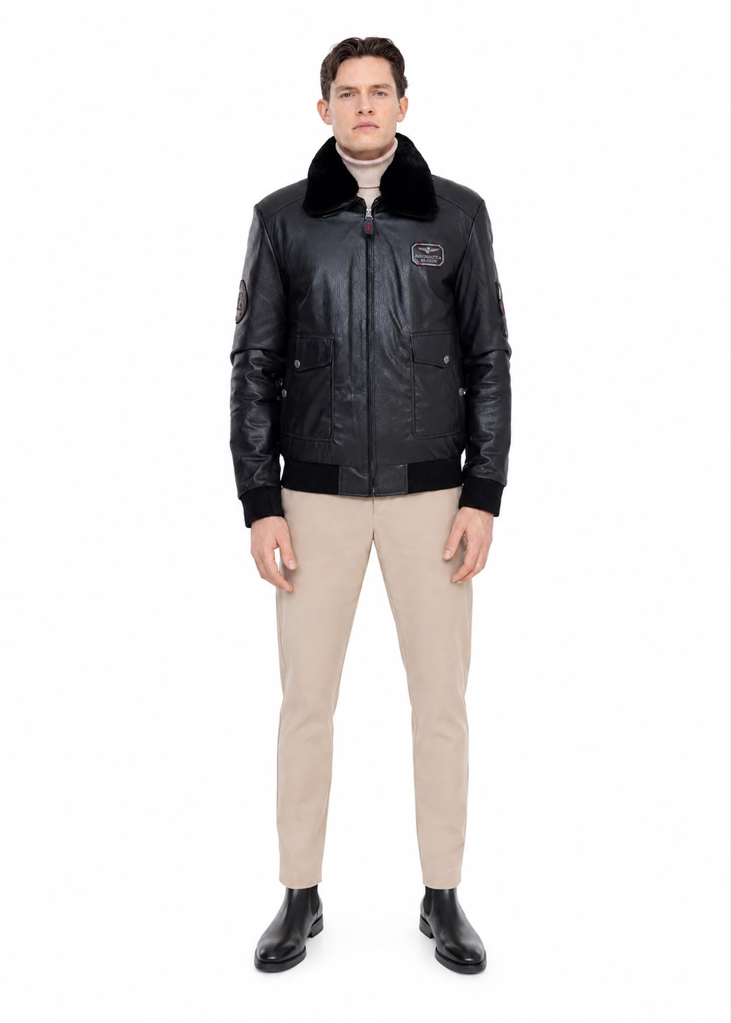 THOM genuine leather AVIATOR jacket-thumbmail-3