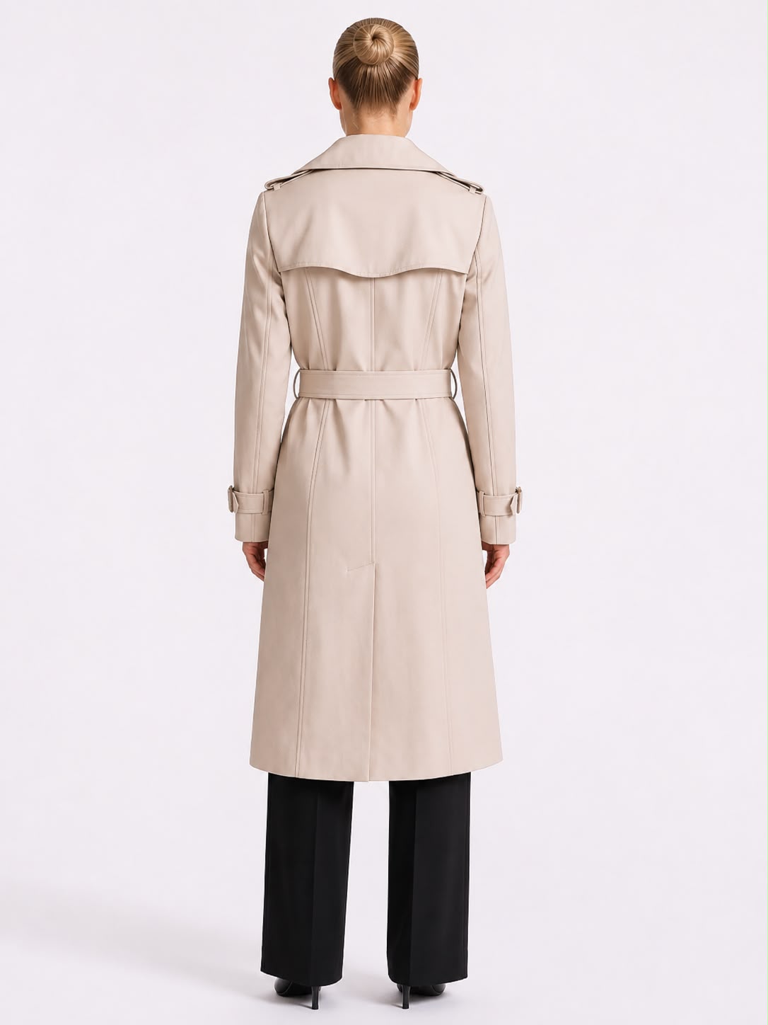 Adèle Leather Trench Coat-thumbmail-4