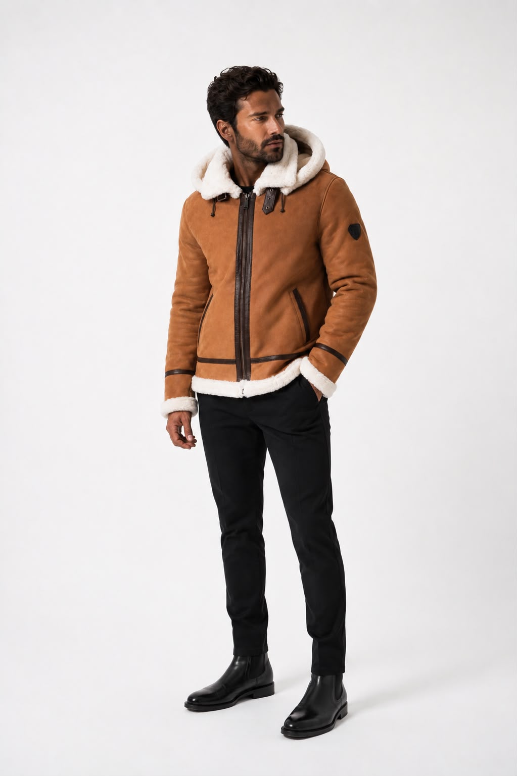 Theodore Shearling B3 Jacket-thumbmail-3
