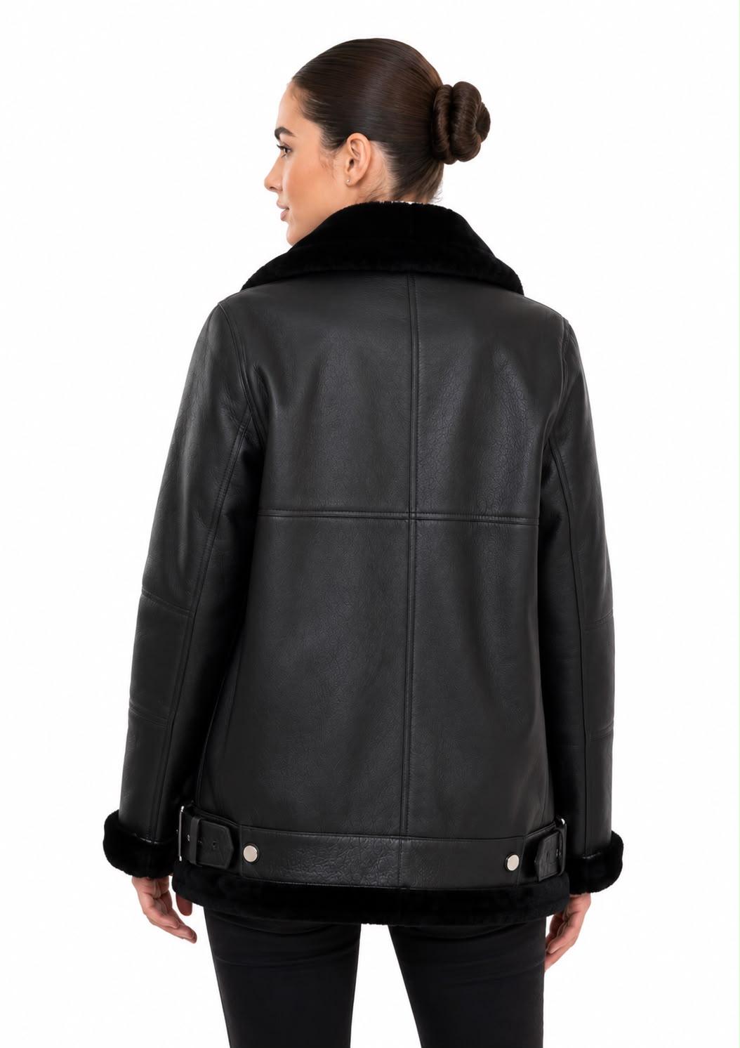 POLINA  GENUINE  SHEARLING JACKET-thumbmail-3