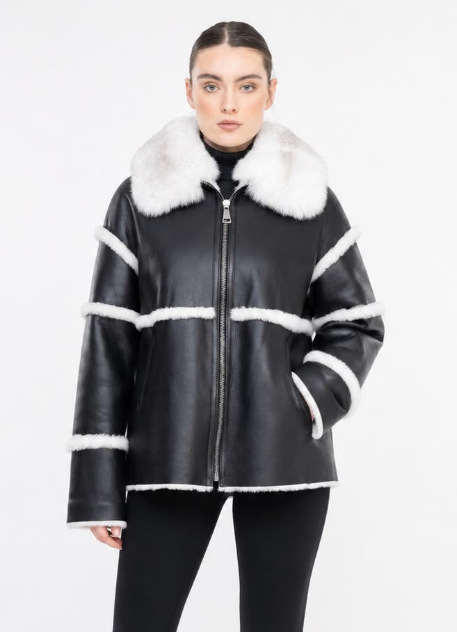 Eliana Leather Shearling White Fur-thumbmail-7