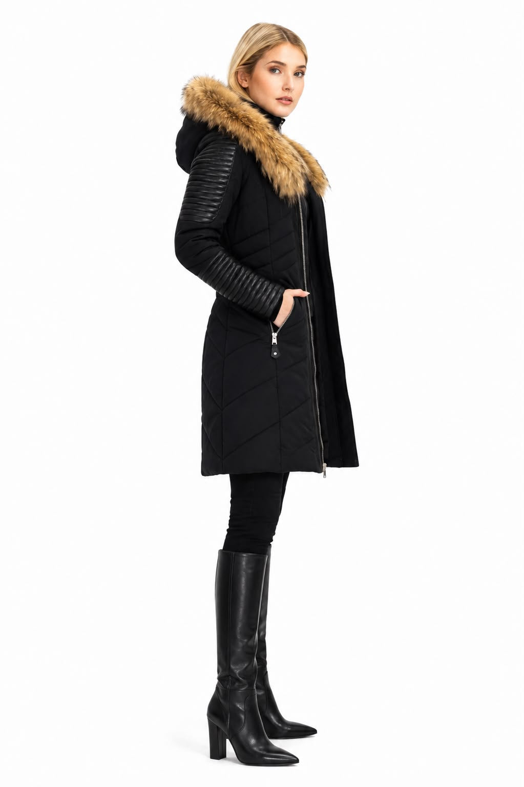 Hailey Parka With  Natural Fur-thumbmail-4