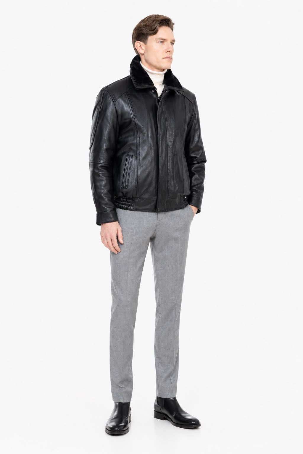 DAVID WITH REMOVABLE SHEARLING COLLAR-thumbmail-5