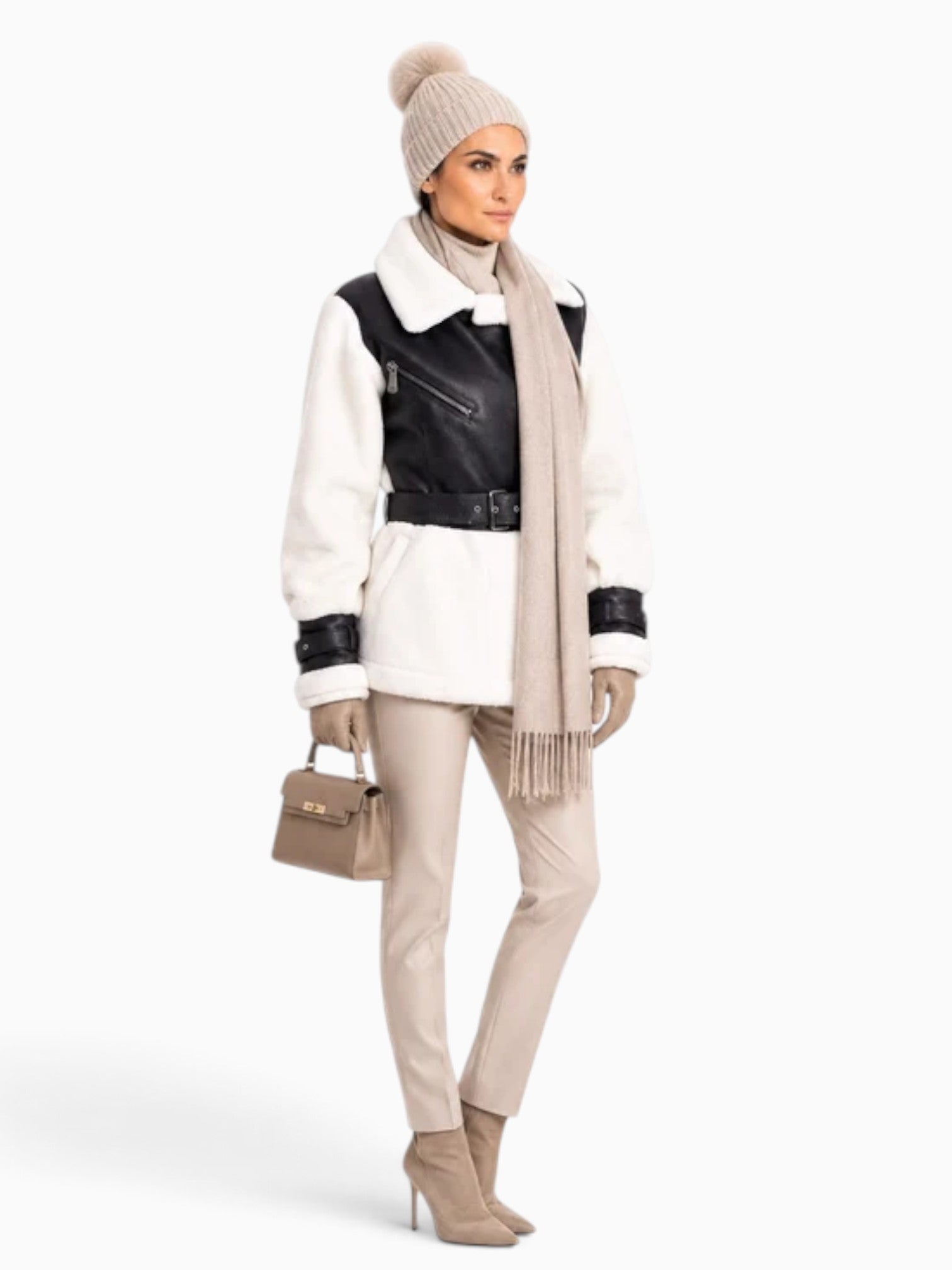 ELIZABETH SHEARLING JACKET