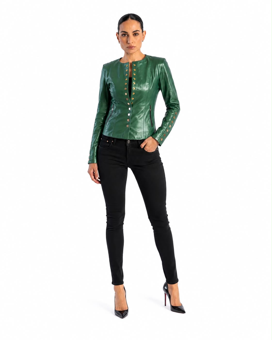 LÉNA LEATHER JACKET