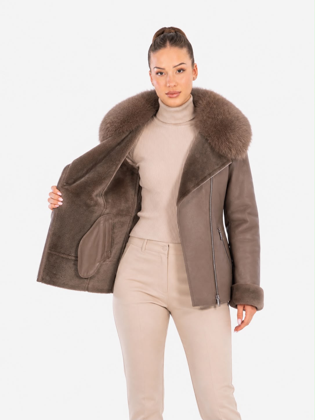 YARA  shearling jacket-thumbmail-6
