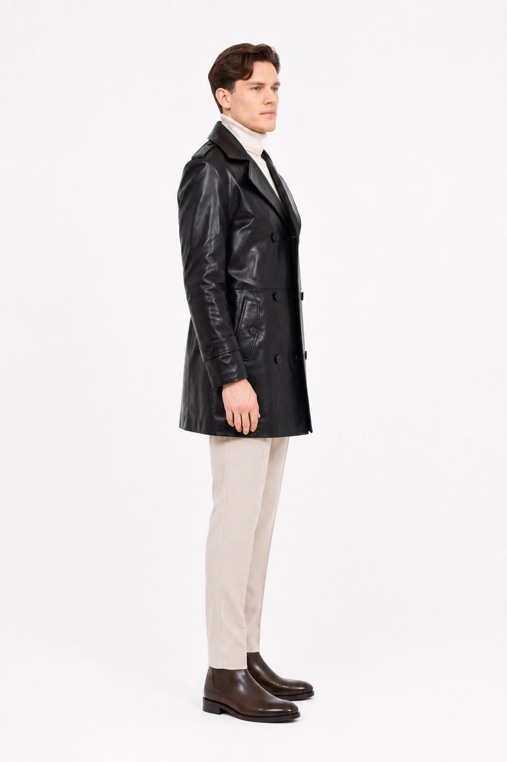 Tony Genuine Leather Trench-thumbmail-4