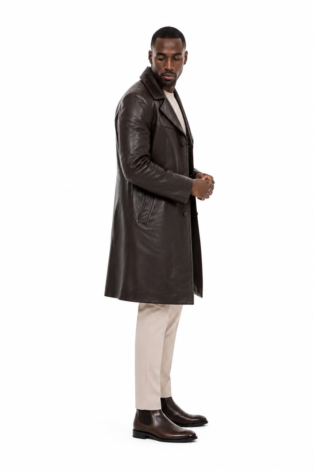 Bryson Leather Trench Coat-thumbmail-3