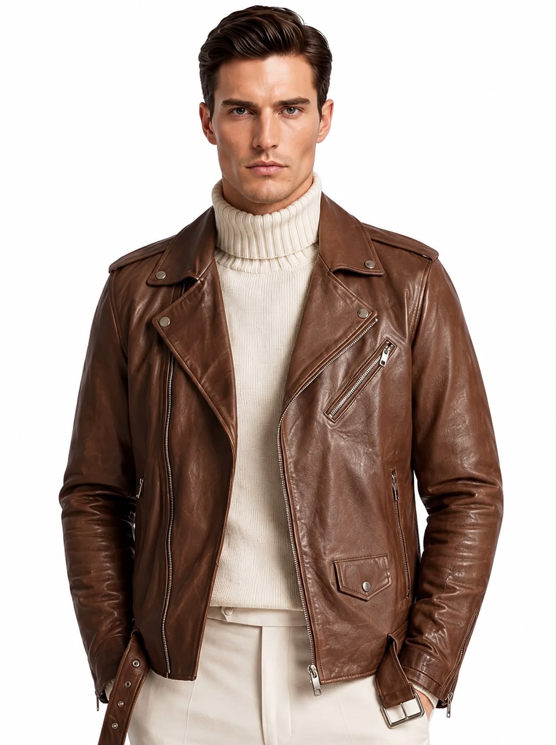 AMIRI BIKER LEATHER JACKET