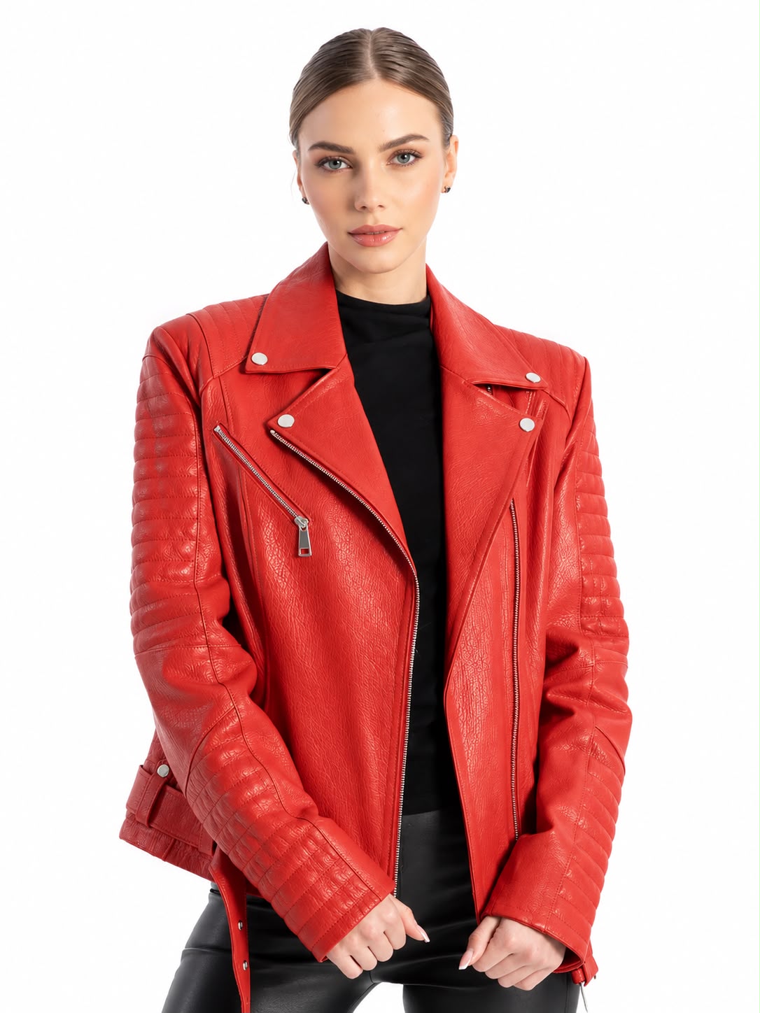 Kassandra Biker Leather Jacket