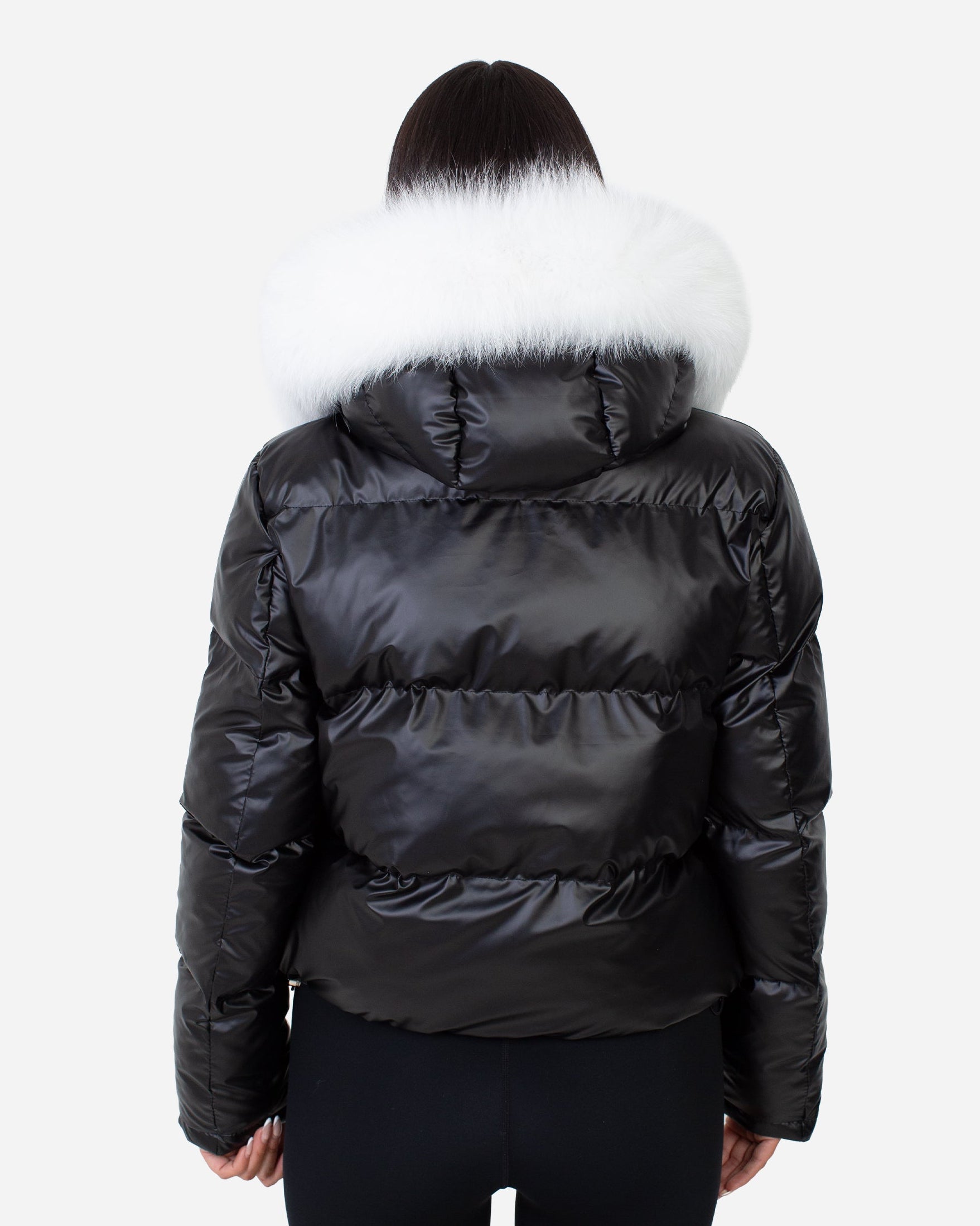 Avery Puffer Jacket with natural fur-thumbmail-3