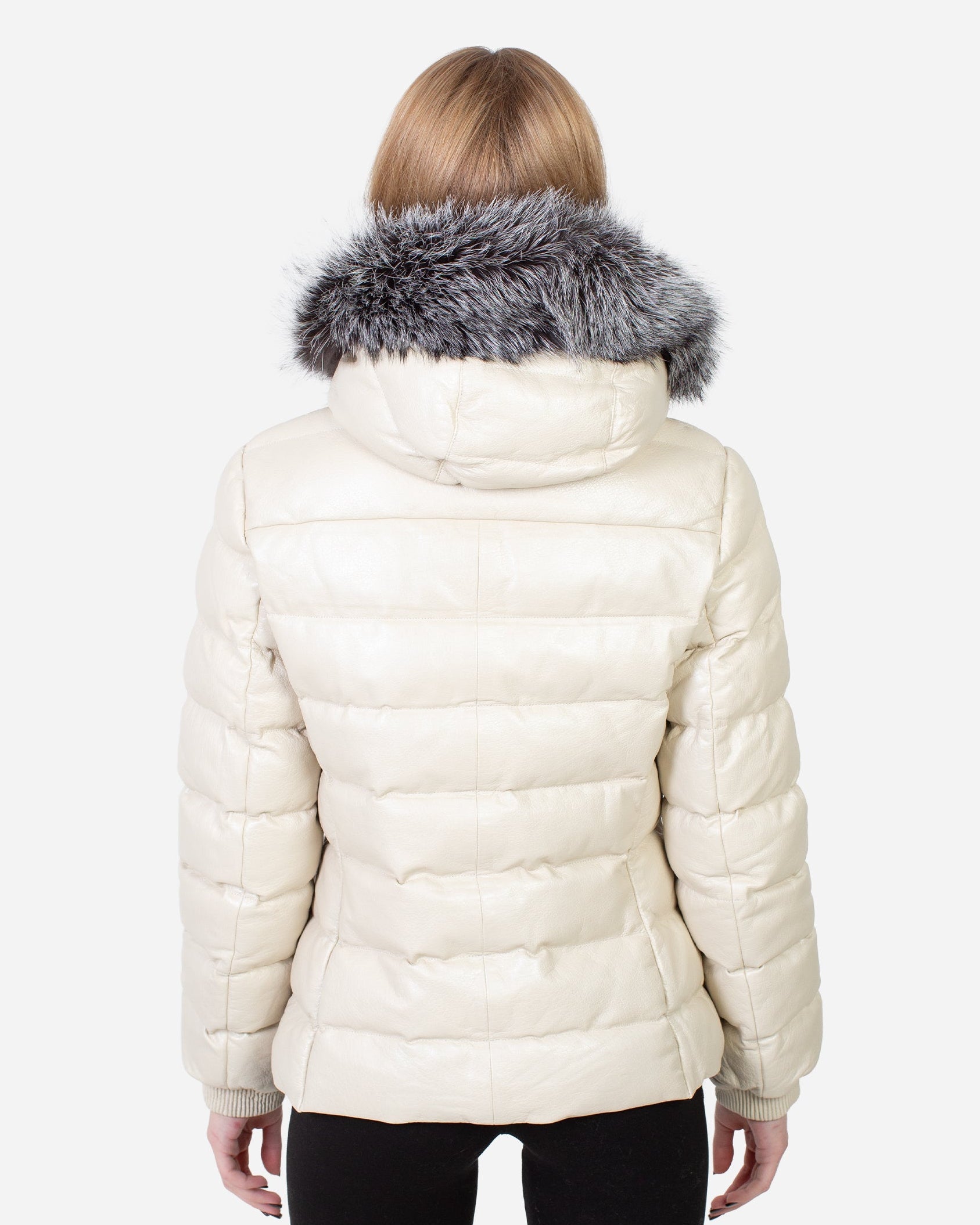 Leslie Leather Parka – Silver Fox-thumbmail-9