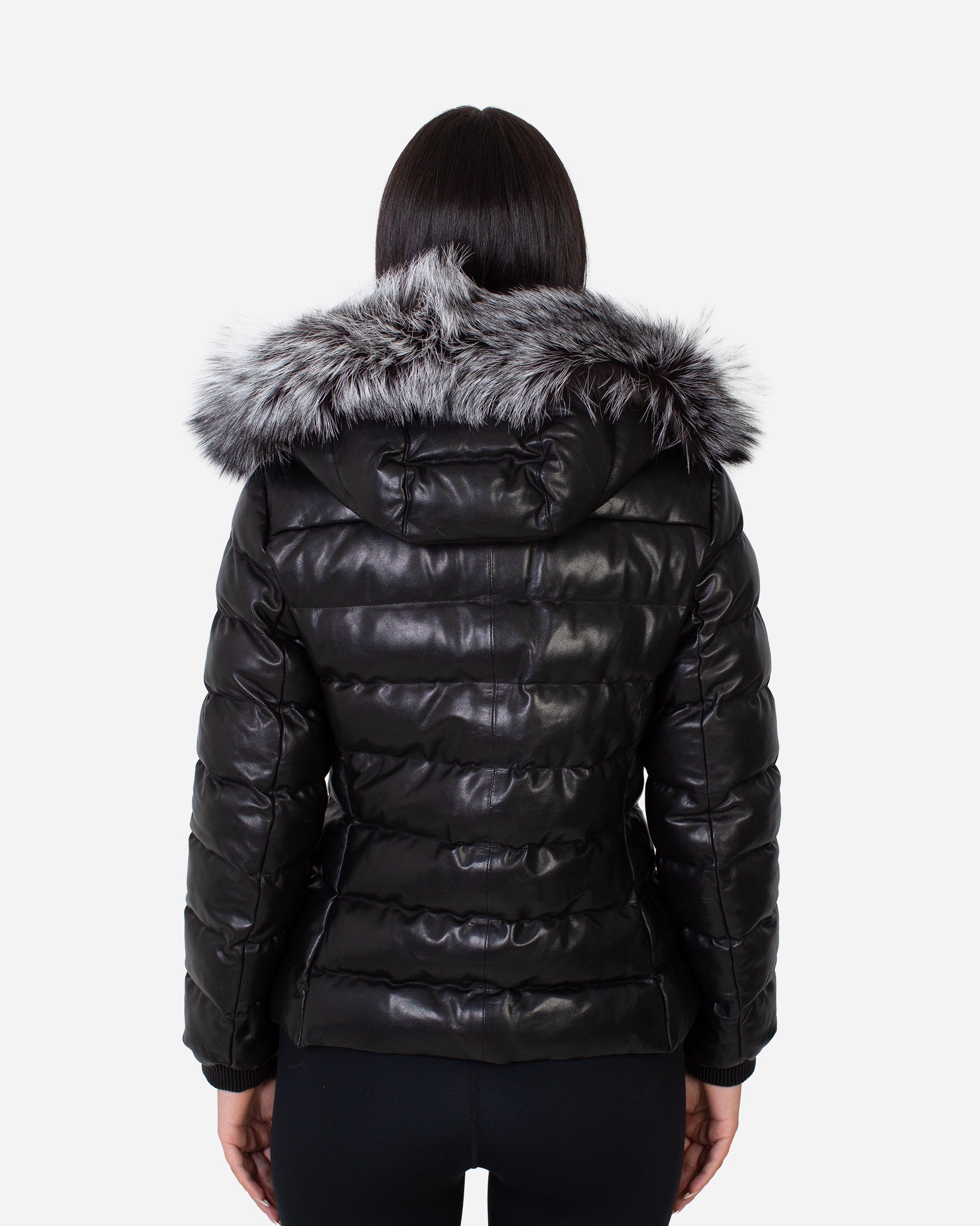 Leslie Leather Parka – Silver Fox-thumbmail-13