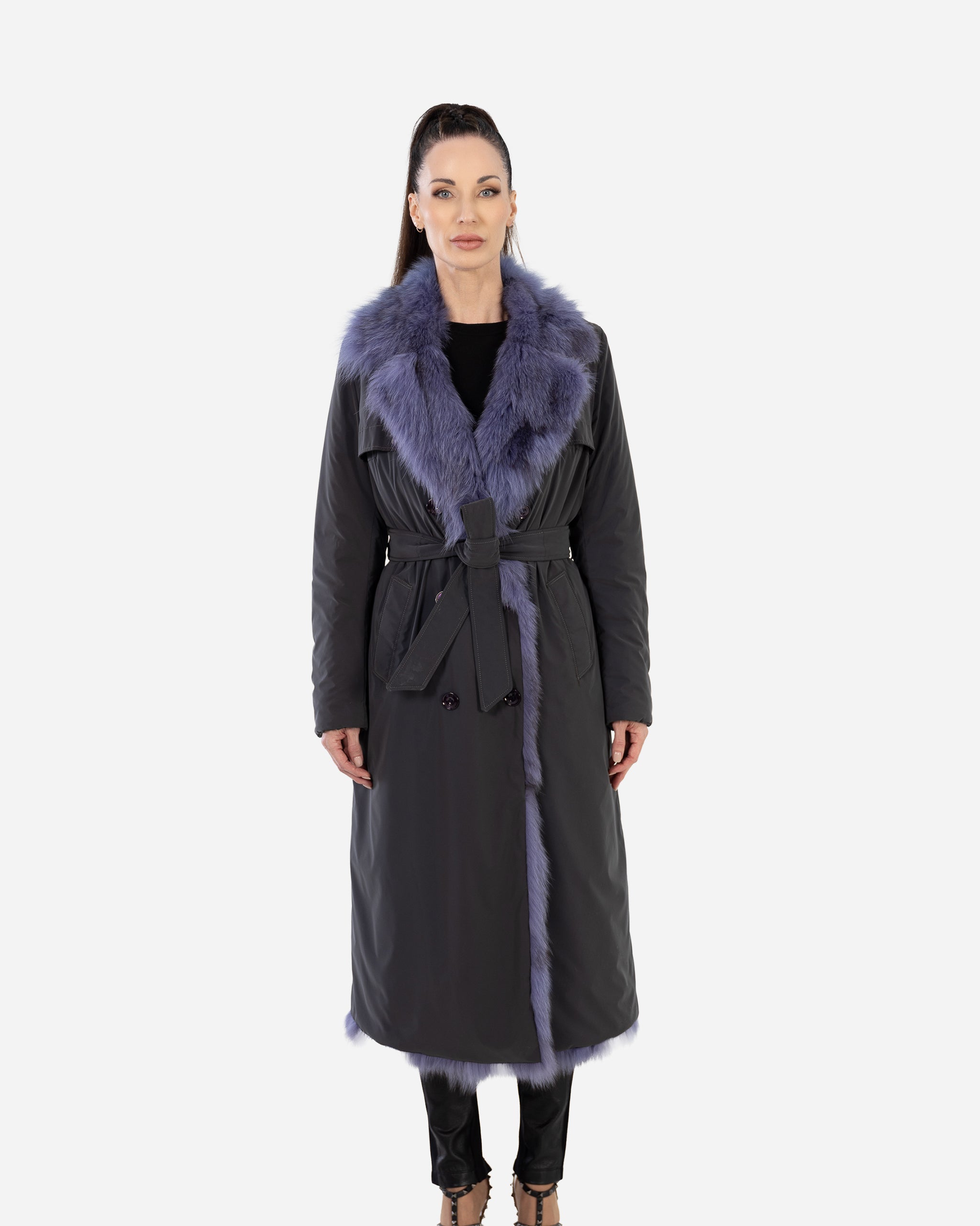 Paloma  reversible Fox Coat-thumbmail-4
