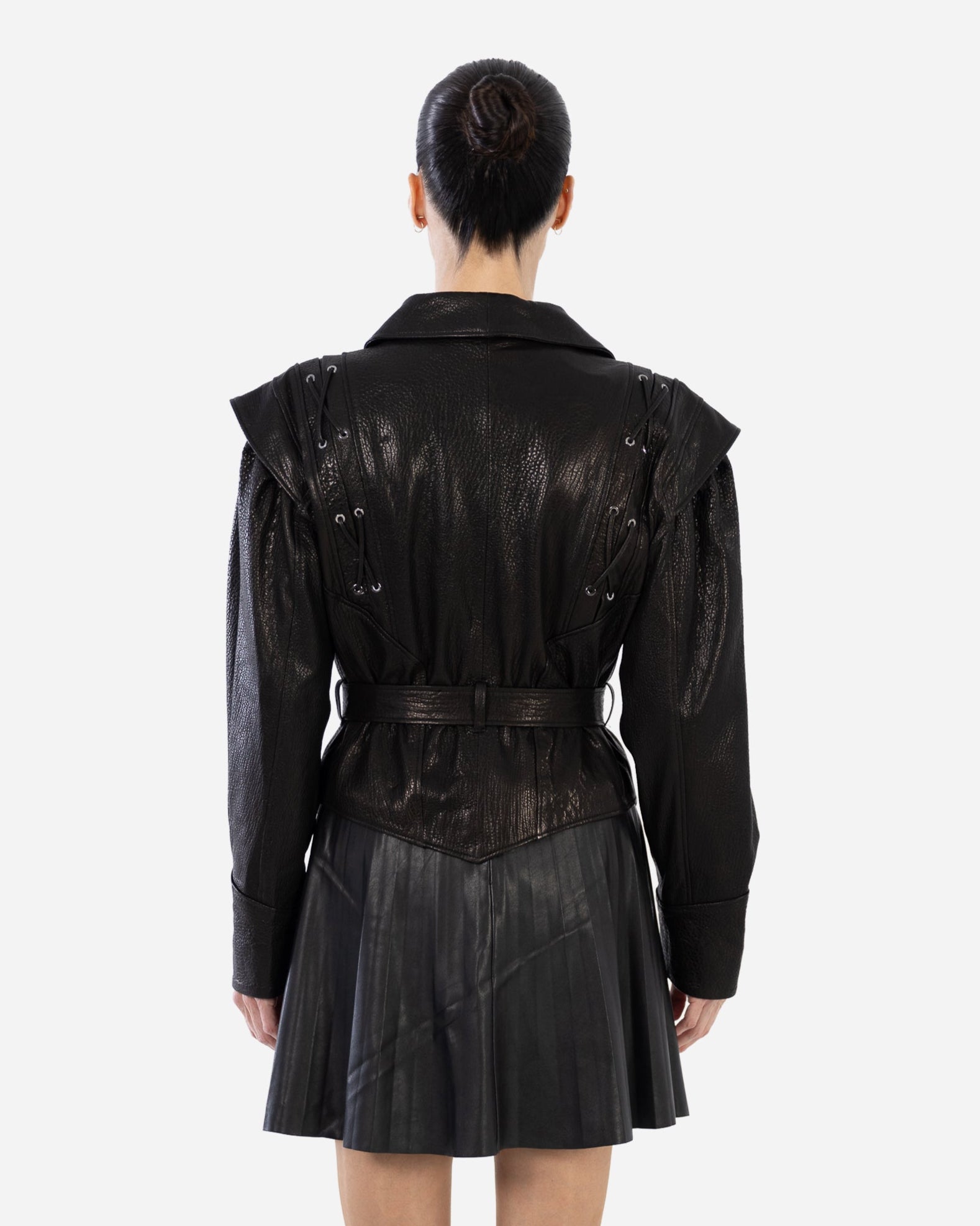CLEO   Leather JACKET IN Sumptuous  LAMBSKIN-thumbmail-2
