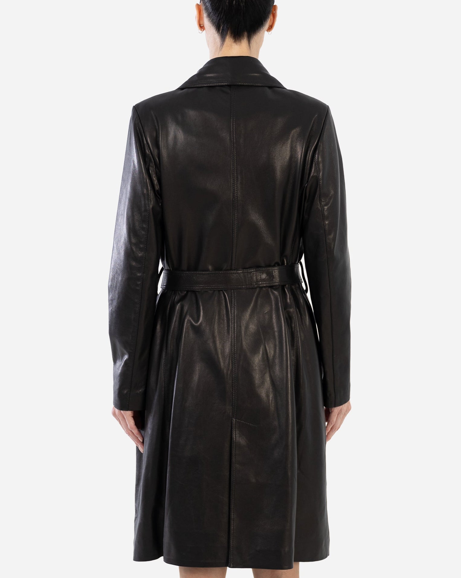 KASIA Leather Trench Coat-thumbmail-2