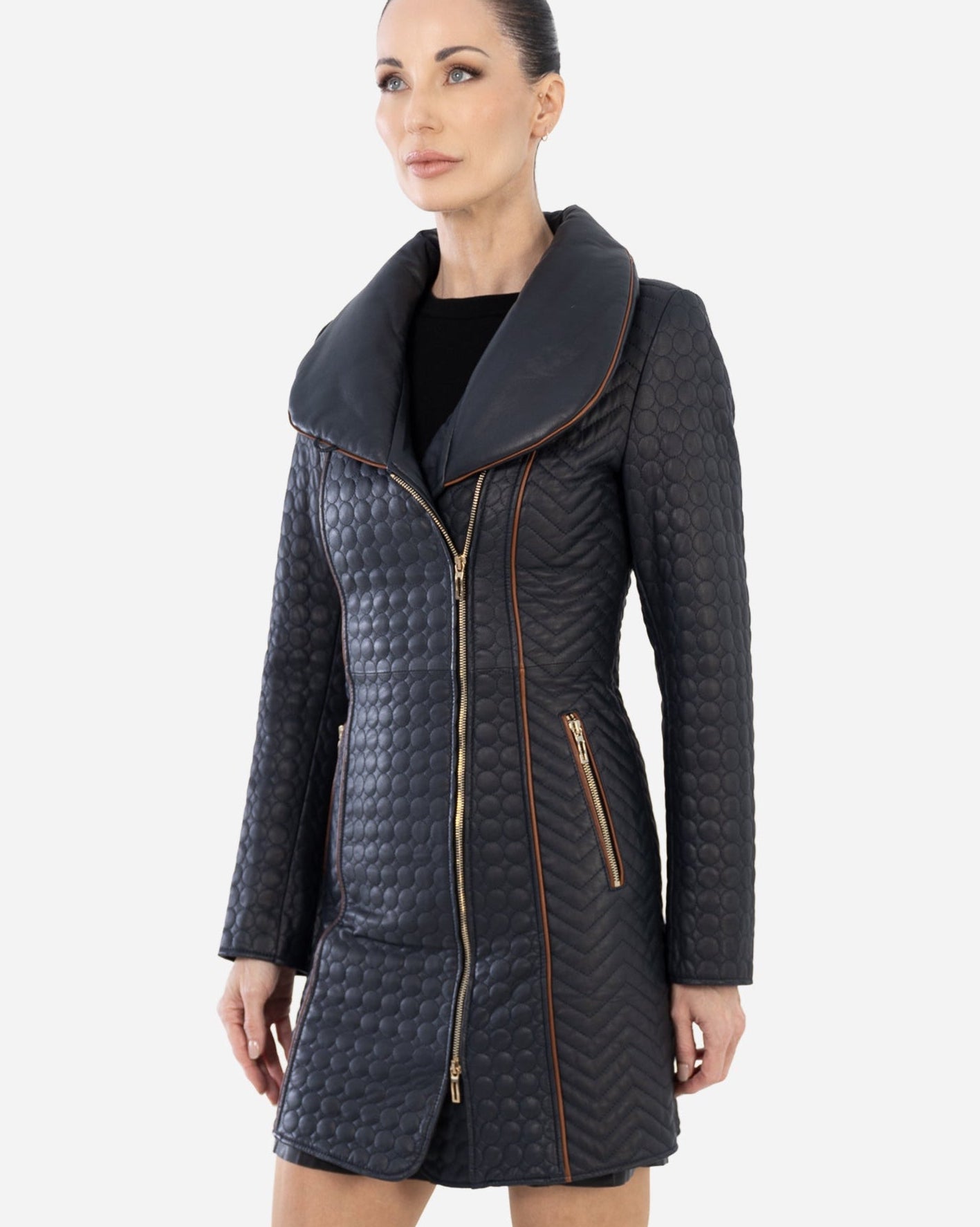 Camilla Trench LEATHER Coat-4