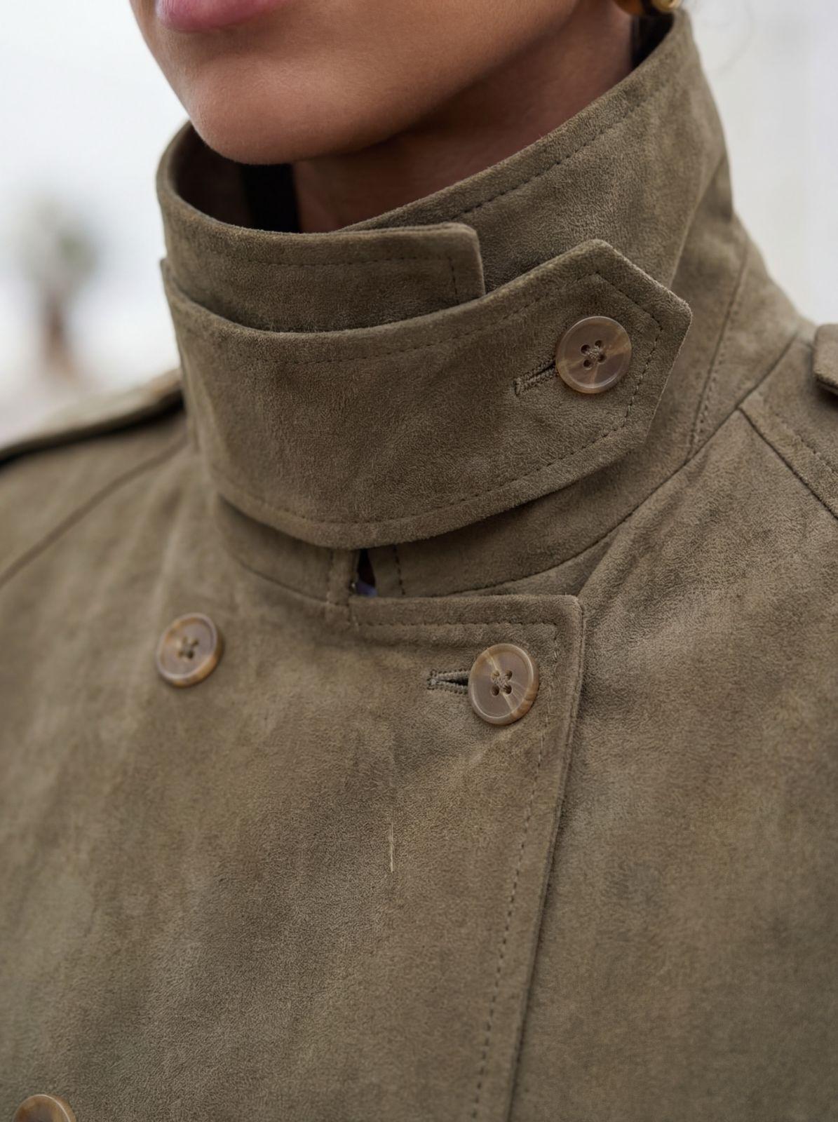 NOAMI  Suede Belted Jacket-thumbmail-5